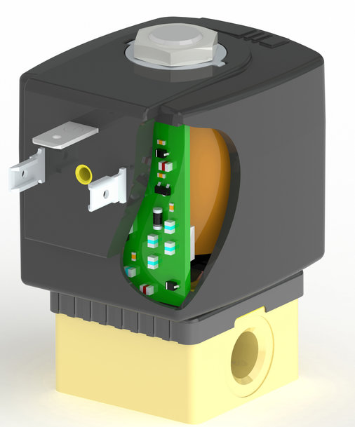 Magnetventile mit Kick and Drop Elektronik senken die Betriebskosten Bis zu 80% weniger Energieverbrauch